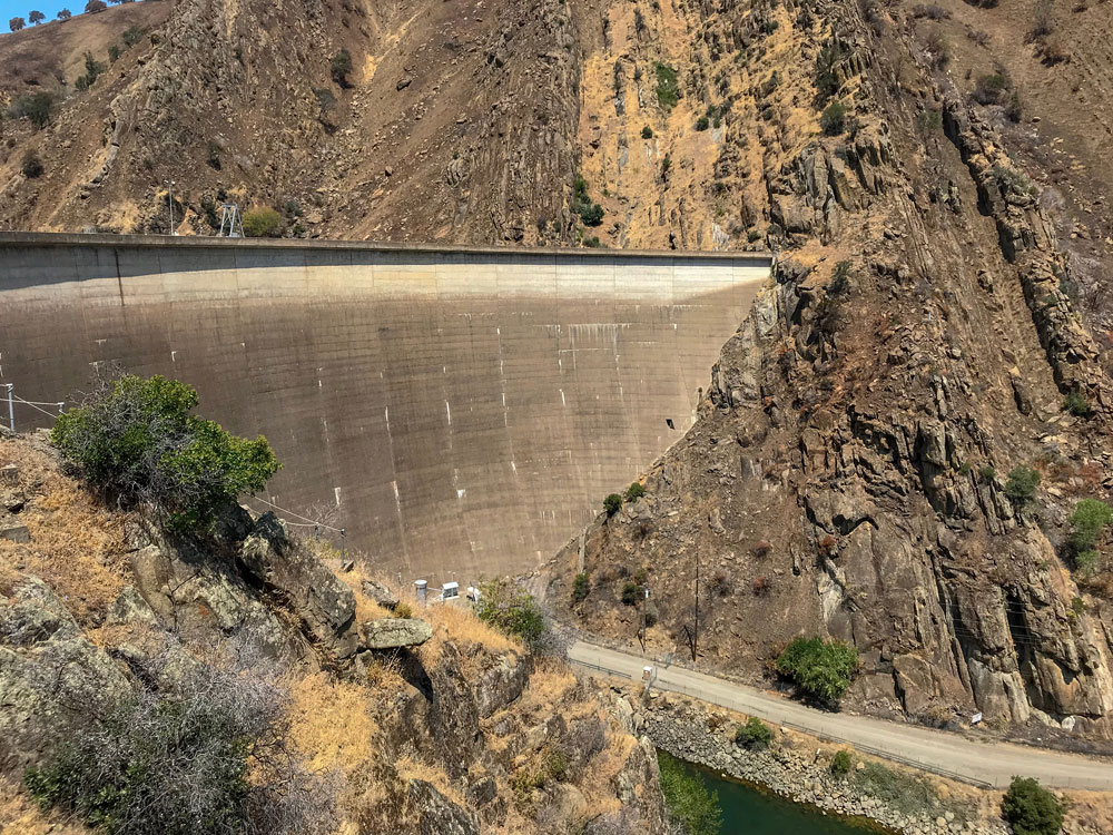 Dam of Monticello California 